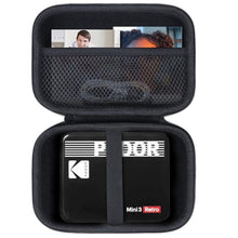 Load image into Gallery viewer, Lebakort Hard Storage Case Compatible with KODAK Mini Shot 3 Retro/Mini 3 Retro / 3 ERA 4PASS Portable Photo Printer (Black Case), BlackCase_415
