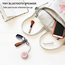 Load image into Gallery viewer, LEICEX Mini Wireless Bluetooth Speaker with Bluetooth 5.0 - Perfect for Travel &amp; Outdoor Sound (Pink), TinyPink_1052
