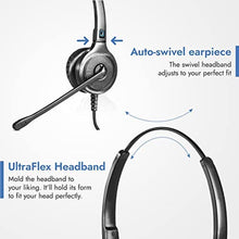 Load image into Gallery viewer, Leitner LH245 Corded Office Phone Headset for Landline Phone Corded Telephone Headset - Works with Virtually Every Desk Phone, DualEar_251
