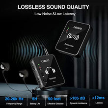 Load image into Gallery viewer, LEKATO MS-1 Wireless in-Ear Monitor System -(Only Receiver), BlackR_1041
