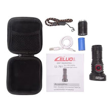 Load image into Gallery viewer, LELUOHQ Powerful LED Flashlights, High Lumens Mini Flashlights, Small Tactical Penlights, Handheld Flashlights for Camping, Hiking, Fishing, Hunting, Survival, Outdoor Activities, Blackshort_4665
