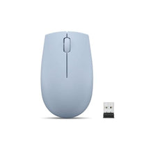 Load image into Gallery viewer, Lenovo 300 Wireless Compact Mouse 2.4 GHz Cordless Computer Mouse for PC &amp; Laptop with Windows Ambidextrous Design Optical Sensor 1000 DPI 12-Month Battery Life USB Nano Receiver, Black_1352
