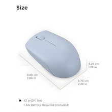 Load image into Gallery viewer, Lenovo 300 Wireless Compact Mouse 2.4 GHz Cordless Computer Mouse for PC &amp; Laptop with Windows Ambidextrous Design Optical Sensor 1000 DPI 12-Month Battery Life USB Nano Receiver, Black_1353
