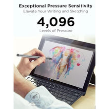 Load image into Gallery viewer, Lenovo Digital Pen 2 (Laptop) - Ultra-Tactile Response - 4,096 Levels of Pressure - Natural Feel Elastometer Pen Tip - Extended Battery Life - Silver, Grey_432
