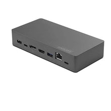Load image into Gallery viewer, Lenovo Thunderbolt 3 Essential Dock, Universal Compatibility, 135W Adapter, 1x 110V 2 Pin Power Cord, Standard Thunderbolt Cable, 2 USB-A 3.0, 2 USB-C Downstream Ports, 40AV0135US, Iron Grey_1
