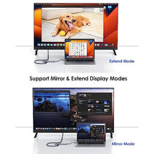 Load image into Gallery viewer, LENTION 6 in 1 USB C Hub, 3 USB3.0, 4K@30Hz, Card Reader, Multiport Adapter, SpaceGray_8018

