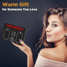 Load image into Gallery viewer, Lerat 2 Pack Hand Warmers Rechargeable, Portable Electric Hand Warmers Reusable, USB 2 in 1 Handwarmers, Outdoor/Indoor/Warm Gifts for Men Women Kids, WhiteBlackWhiteBlack_1477
