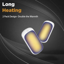 Load image into Gallery viewer, Lerat 2 Pack Hand Warmers Rechargeable, Portable Electric Hand Warmers Reusable, USB 2 in 1 Handwarmers, Outdoor/Indoor/Warm Gifts for Men Women Kids, WhiteBlackWhiteBlack_1478

