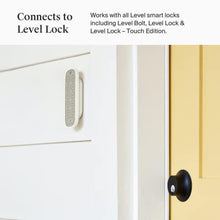Load image into Gallery viewer, Level Keypad - Compatible with Any Level Lock or Bolt - Weatherproof with LED Backlight - Bluetooth-Enabled Door Lock Accessory for Keyless Entry (White)_2172
