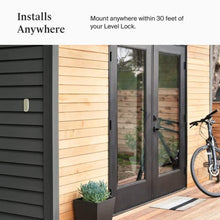 Load image into Gallery viewer, Level Keypad - Compatible with Any Level Lock or Bolt - Weatherproof with LED Backlight - Bluetooth-Enabled Door Lock Accessory for Keyless Entry (White)_3328
