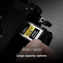 Load image into Gallery viewer, Lexar 160GB Professional CFexpress Type A Gold Series Memory Card, Up to 900MB/s Read, Cinema-Quality 8K Video, Rated VPG 400 (LCAGOLD160G-RNENG)_2432
