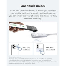 Load image into Gallery viewer, Lexar TouchLock Portable SSD 1TB with One-Touch NFC Encryption Authentication, External Solid-State Drives USB 3.2 Gen2, Magnetic Phone SSD Support for iPhone 17/16, Tablet, PC_169

