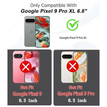 Load image into Gallery viewer, LeYi for Google Pixel-9-Pro-XL Case 6.8inch: (Not Fit 9/ 9Pro) with 2PCS Screen Protector, Soft Liquid Silicone Microfiber Lining, Shockproof Protective Case for Pixel 9 Pro XL, Orange_127

