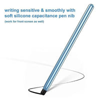 Load image into Gallery viewer, Libeagle Compatible with Samsung Galaxy Z Fold 5 Case with Innovative Hinge Protection, Detachable S Pen Holder &amp; Capacitance Pen, Non-Yellow Clear Back, Screen Protector, Stand Cover 5G 2023, Blue, Blueforfoldpenholderwithcapacitancepen_423

