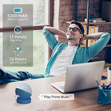 Load image into Gallery viewer, Liboer Battery Base for Echo d0t 5th Generation Portable Echo D0t 4th Generation and Homepod Mini Battery Stand Accessories Not Including DOT Speaker (Blue)_73

