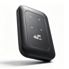 Load image into Gallery viewer, LICAEVEY 4G Portable WiFi Hotspot, 300Mbps High Speed Mobile Router with SIM Card Slot and Indicator Display, 10h Battery for Travel, Supports 10 Devices, for Travel, Home, Gaming, Black_1
