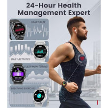 Load image into Gallery viewer, LIGE Smart Watches for Men(Answer/Make Calls), 1.43" HD AMOLED Fitness Tracker with 110+ Sport Modes, 24/7 Heart Rate Sleep Monitor Smartwatch, IP68 Waterproof Smart Watch for Android iOS_70
