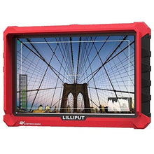 Load image into Gallery viewer, Lilliput A7s Full HD 7 Inch Monitor With 4K Camera Assist, RED_1
