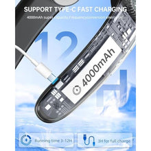 Load image into Gallery viewer, LINFOX Neck Fan,Portable Ultrathin Bladeless Neck Fan,4000mAh Rechargeable Battery Powered,3 Speeds Adjustable,Relaxed Without Feeling,Travel Essentials for Women and Man,Top Holiday Gifts(Black)_5629
