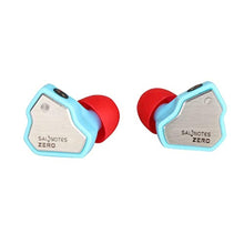 Load image into Gallery viewer, Linsoul 7Hz Salnotes Zero HiFi 10mm Dynamic Driver in-Ear Earphone IEM with Metal Composite Diaphragm Stainless Steel Faceplate Detachable 2Pin OFC Cable (Blue, Without Mic)_8228

