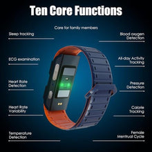 Load image into Gallery viewer, LISASRING Smart Fitness Tracker, Activity Bracelet, Sleep Detection, Wearable Activity &amp; Fitness Tracker for Multi-Sport Mode, IP68 Waterproof, Suitable for Both Men and Women Free App Free APP Blue_521
