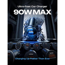 Load image into Gallery viewer, LISEN 90W USB C Car Charger USB C Fast Charge, 45W PD&amp;QC 3.0 Fast Car Charger for iPhone 17 Pro Max 16 15 Pro, Cigarette Lighter USB Charger Adapter for Samsung S26 S25, Android [Metal&amp;Mini] Sockets_2199
