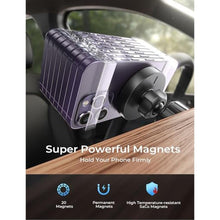 Load image into Gallery viewer, LISEN for Magsafe Car Mount Charger 360 Rotatable, 2024 Newe Car Holder, Wireless Magnetic Car Charger, Universal Magsafe Charging Mount Vent Phone Mount for Car Fits iPhone 15 14 13 12, Purple_368
