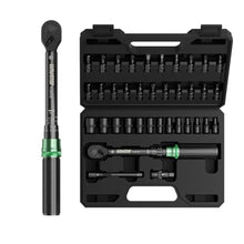 Load image into Gallery viewer, LLAVETOR 37pcs Bike Torque Wrench Set, Inch Pound Torque Wrench 1/4 Inch Drive, Bike Tool Kit, Bike Torque Wrench Set 4-20Ft.lb(5.4-27.2N.m) Pro Bicycle Tool Kit, Black_1
