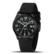 Load image into Gallery viewer, LN LENQIN Mens Watches Analog Quartz Sports Unisex Watch 30M Waterproof Nurse Watches for Men Women Nurse Medical Professionals-Military Time with Second Hand Glowing Easy to Read Dial Wrist Watch, ARAllBlack_1
