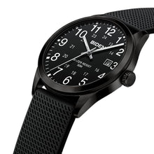 Load image into Gallery viewer, LN LENQIN Mens Watches Analog Quartz Sports Unisex Watch 30M Waterproof Nurse Watches for Men Women Nurse Medical Professionals-Military Time with Second Hand Glowing Easy to Read Dial Wrist Watch, ARAllBlack_1033

