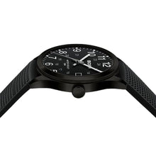 Load image into Gallery viewer, LN LENQIN Mens Watches Analog Quartz Sports Unisex Watch 30M Waterproof Nurse Watches for Men Women Nurse Medical Professionals-Military Time with Second Hand Glowing Easy to Read Dial Wrist Watch, ARAllBlack_1035
