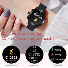 Load image into Gallery viewer, LogHog Smart Watches for Women,1.28" AMOLED Always-On Answer/Dial Calls Fitness Tracker 100+ Exercise Modes for Small Wrist Android iOS Compatible, Black_285
