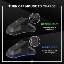 Load image into Gallery viewer, Logitech G502 Lightspeed Wireless Gaming Mouse | Hero Sensor, 25,600 DPI, 11 Programmable Buttons, Tunable Weights, Onboard Memory, PC/Mac | with Signature Series Charging Dock, Black_161
