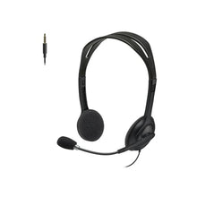 Load image into Gallery viewer, Logitech H111 Wired Headset Stereo Headphones - Black_1
