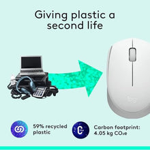 Load image into Gallery viewer, Logitech M170 Wireless Mouse for PC, Mac, Laptop, 2.4 GHz with USB Mini Receiver, Optical Tracking, 12-Months Battery Life, Ambidextrous - Off White_2535
