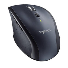 Load image into Gallery viewer, Logitech M705 Marathon Wireless Laser Mouse, 2.4 GHz Frequency, 30 ft Wireless Range, Right-Hand Use, Black_1
