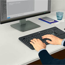 Load image into Gallery viewer, Logitech MK540 Advanced Wireless Keyboard and Mouse Set 2.4 GHz, Black (920-008671)_1232
