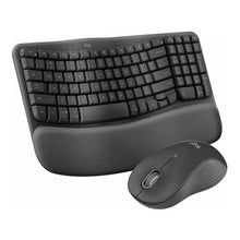 Load image into Gallery viewer, Logitech MK670 Comfort Wave Wireless Keyboard &amp; Mouse Combo Home Office Active Lifestyle Modern Bundle with Special Edition Micro Portable Wireless Bluetooth Speaker, Gel Wrist Pad &amp; Gel Mouse Pad_2286
