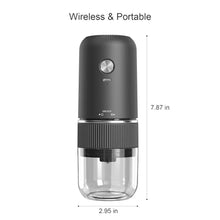 Load image into Gallery viewer, LONGMON Electric Pill Crusher,Electric Pill Grinder, Adjustable Coarse to Fine Grind, Portable Cordless Ceramic Grinder, Easy Clean &amp; Washable, Black_77
