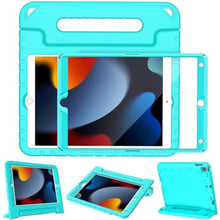 Load image into Gallery viewer, LTROP Kids Case for iPad 9th/ 8th/ 7th Generation (2021/ 2020/ 2019), iPad 10.2 Case, Shockproof Handle Stand Kids Case for iPad 9/ 8/ 7 Generation 10.2 Inch - Turquoise_1
