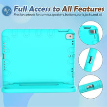 Load image into Gallery viewer, LTROP Kids Case for iPad 9th/ 8th/ 7th Generation (2021/ 2020/ 2019), iPad 10.2 Case, Shockproof Handle Stand Kids Case for iPad 9/ 8/ 7 Generation 10.2 Inch - Turquoise_8035
