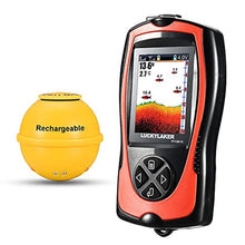 Load image into Gallery viewer, LUCKYLAKER Sonar Kayak Fish Finder Portable Water Handheld Depth Finder Boat Transducer Wireless Fish Finders Sea LCD Screen Fishing_1
