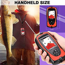 Load image into Gallery viewer, LUCKYLAKER Sonar Kayak Fish Finder Portable Water Handheld Depth Finder Boat Transducer Wireless Fish Finders Sea LCD Screen Fishing_7959
