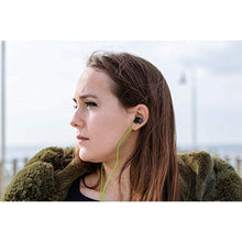 Load image into Gallery viewer, LUDOS Ultra Wired Earbuds in-Ear Headphones, 5 Years Warranty, Earphones with Microphone, Noise Isolating Ear Buds, Memory Foam for iPhone, Samsung, School Students, Kids, Women, Small Ears - Green_2359
