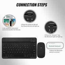 Load image into Gallery viewer, LUIOOXEIM Case Keyboard for Samsung Galaxy Tab S10 Lite/S10 FE/S9 FE/S9 11", Black_535
