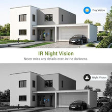 Load image into Gallery viewer, Lunelyx 1080P Wireless Video Doorbell Camera, Outdoor Surveillance Cameras, FHD Live View, Cloud Storage, AI Human Detection, Instant Alert, Night Vision, Two Way Audio, 2.4G WiFi Only, Black_1326
