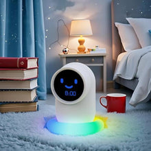 Load image into Gallery viewer, Luuzuu Cute Alarm Clock,Ok to Wake Clock,Alarm Clock for Bedrooms,Clock with Night LED, Set Sleep/Wake Trainer,NAP time,Sound Machine,Sleep Training Clock Suitable Gift for Family, Friends, Blue_6220
