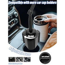 Load image into Gallery viewer, LYFICCS Car Cup Holder Tablet Mount for 4.7-13" iPad &amp; Phone, Black_597
