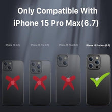 Load image into Gallery viewer, M MYBAT PRO Maverick Series for iPhone 15 Pro Max Case with Belt Clip Holster,[Compatible with Magsafe] w/Screen Protector, Anti-Drop,Shockproof,with 360Rotating Kickstand,Heavy Duty Protection, ArmyGreen_7569
