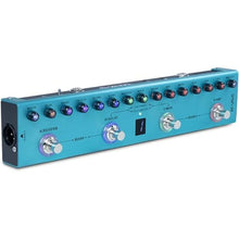 Load image into Gallery viewer, M-VAVE TANK-G Multi-effects Guitar Pedal, 36 Presets, Rechargeable Battery, Delay, Reverb, Modulation, Preamp, Darkgreen, GreenTankG_1
